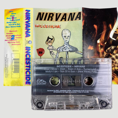 1989-1996 Nirvana 6 Cassette Album Set
