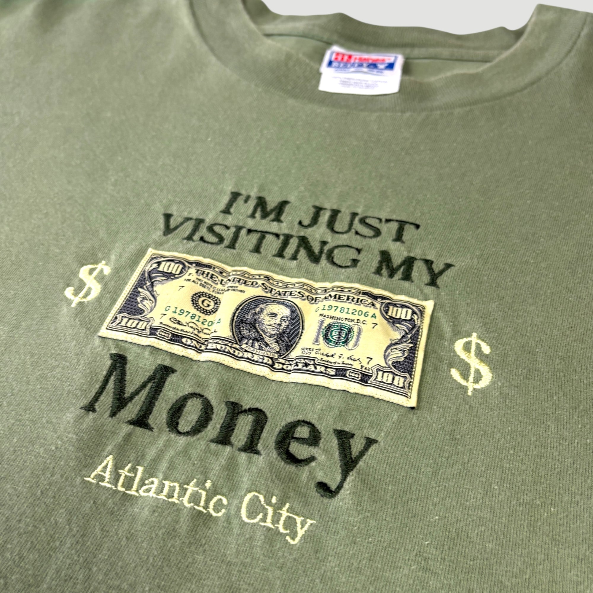 90's Atlantic City Visiting My Money T-Shirt
