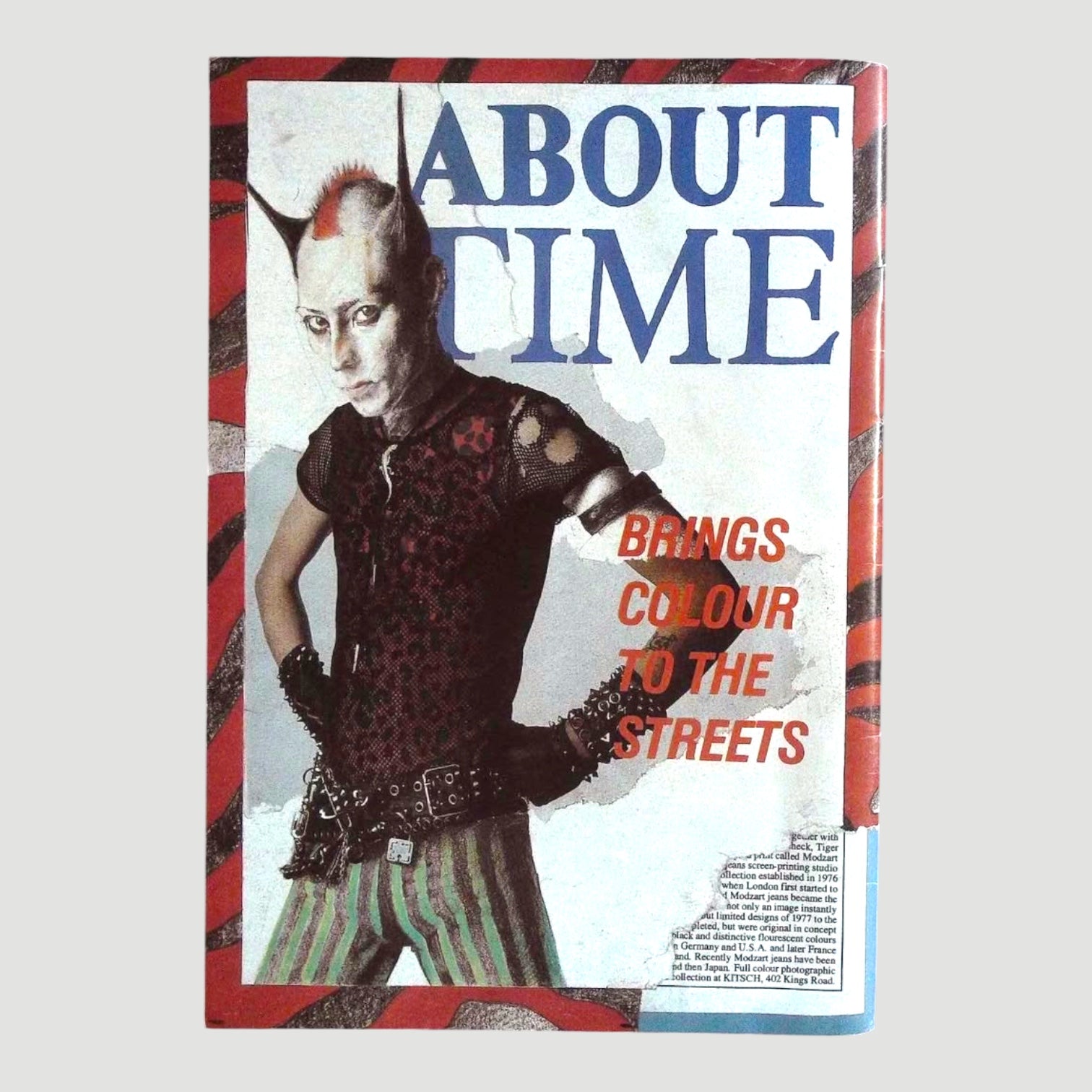 1983 i-D Magazine Sade/Katherine Hammnet Issue