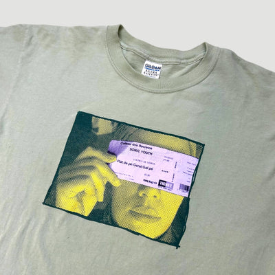 2003 Sonic Youth Ticket Stub T-Shirt