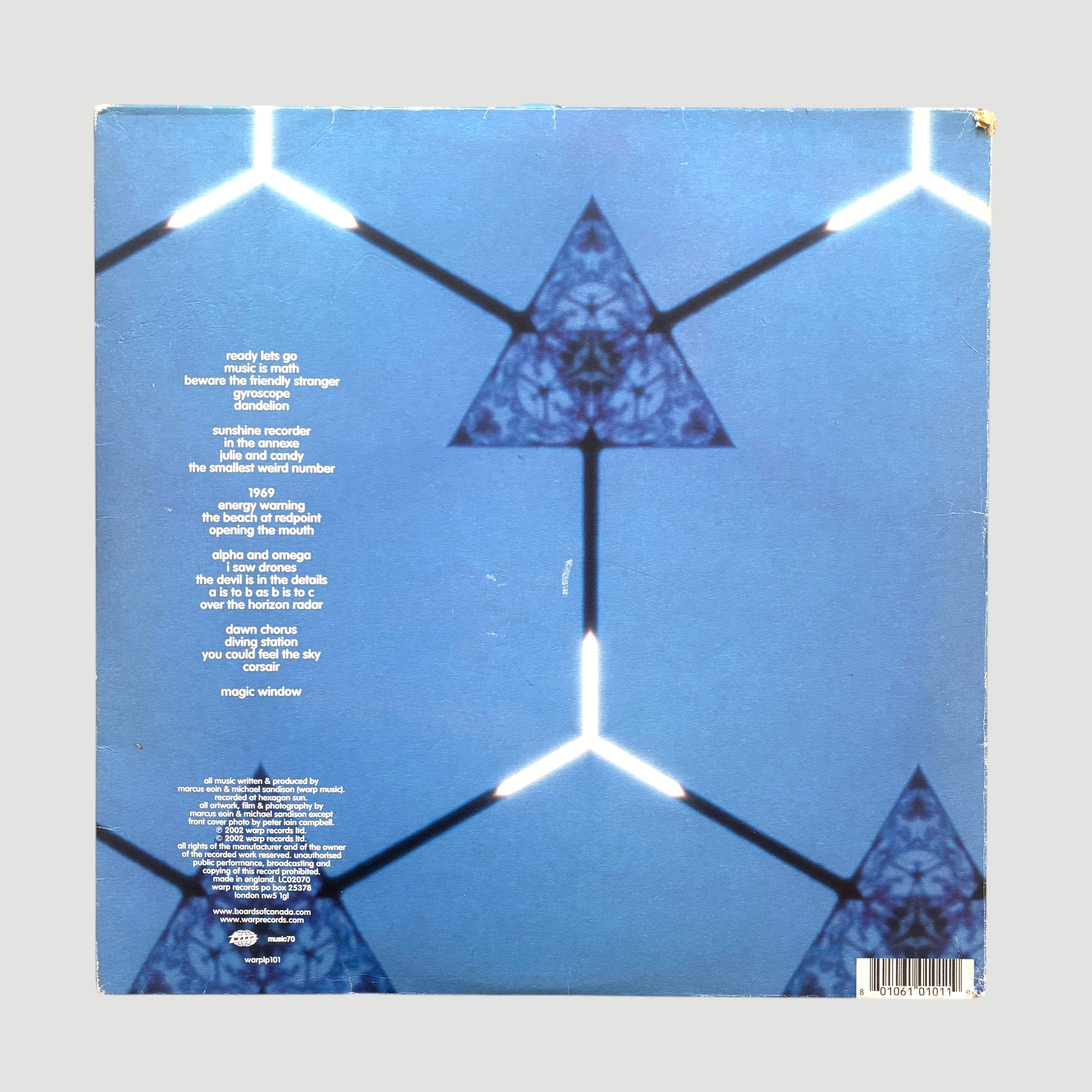 2002 Boards of Canada Geogaddi UK 1st Press Etched 3LP