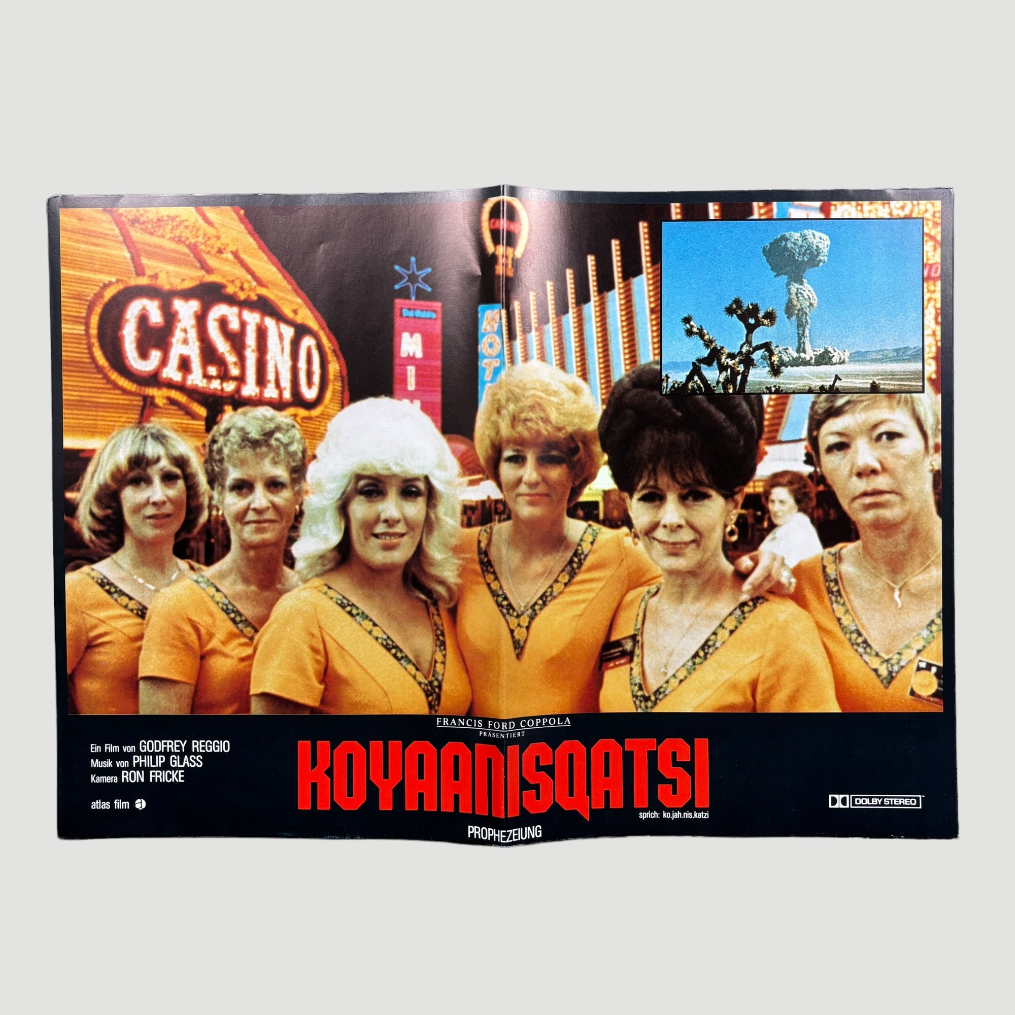 1982 Koyaanisqatsi 7 x Lobby Poster Set