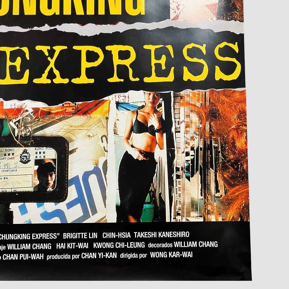 1997 Chungking Express Spanish One Sheet Poster
