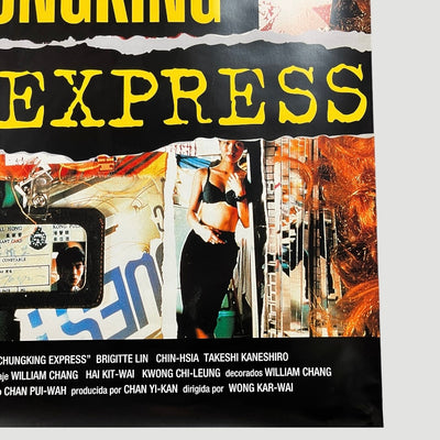 1997 Chungking Express Spanish One Sheet Poster