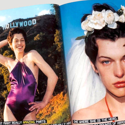 1999 Dazed & Confused Milla Jovovich Cover Issue + Bjork VHS
