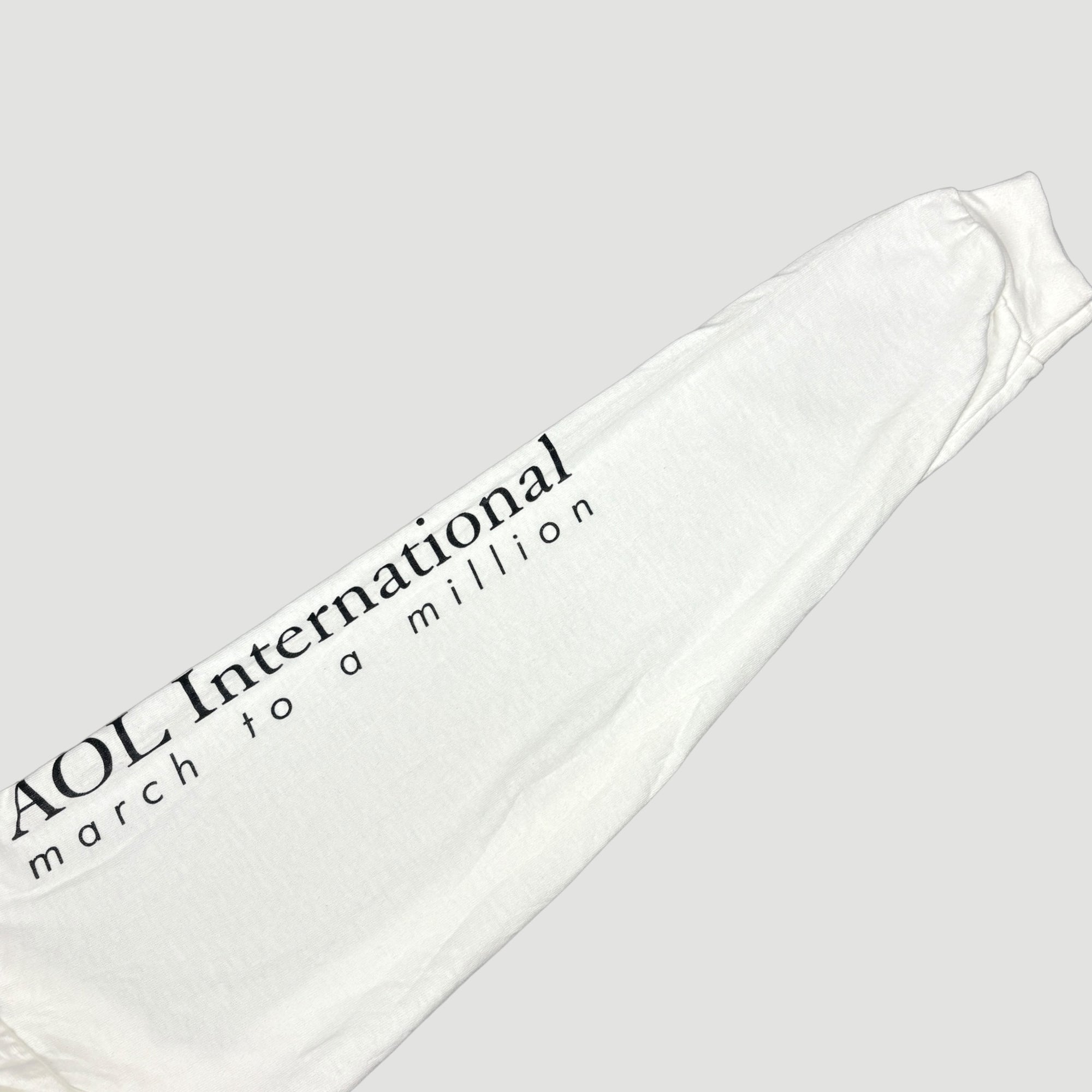 90's AOL Flag Longsleeve