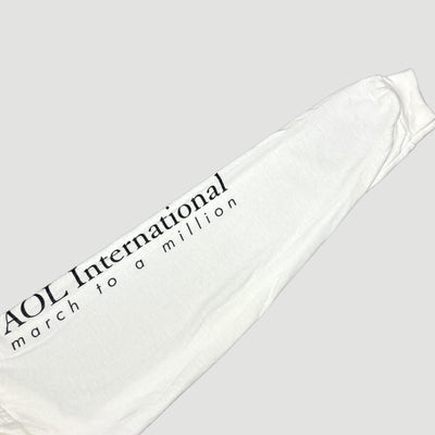 90's AOL Flag Longsleeve