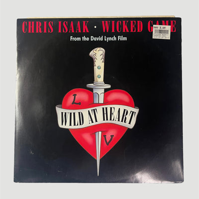 1990 Chris Isaak Wicked Game Wild at Heart 12" Single