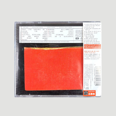 2001 Radiohead Amnesiac Japanese CD
