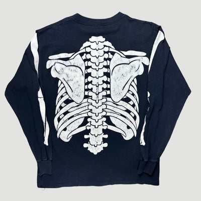1997 Misfits Glow in the Dark Skeleton Longsleeve T-Shirt