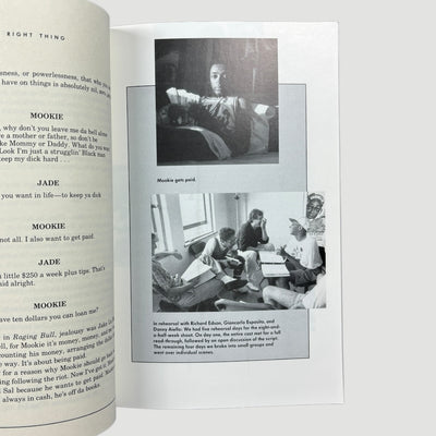 1989 Do The Right Thing Companion Volume. Spike Lee with Lisa Jones