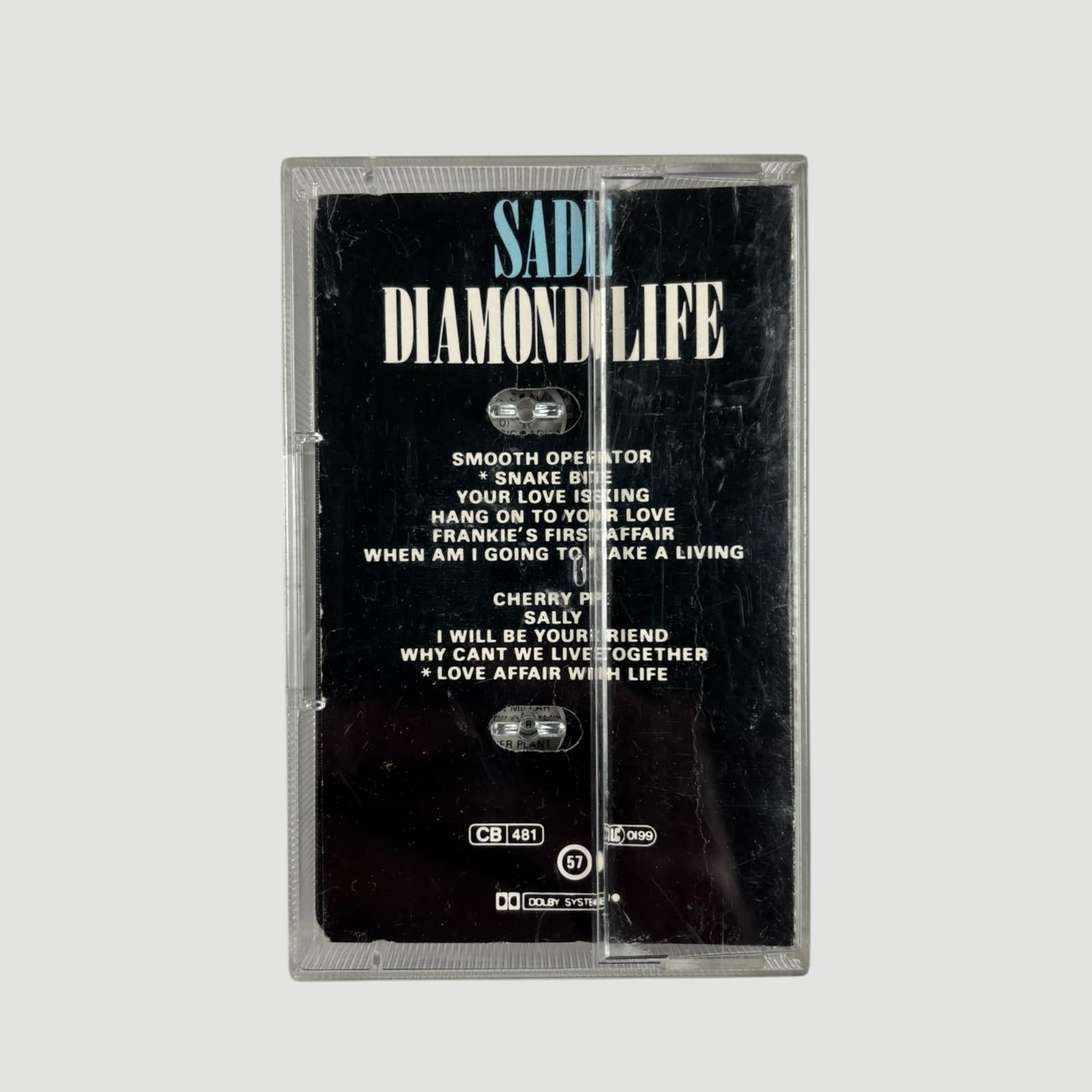 90's Sade Diamond Life Cassette