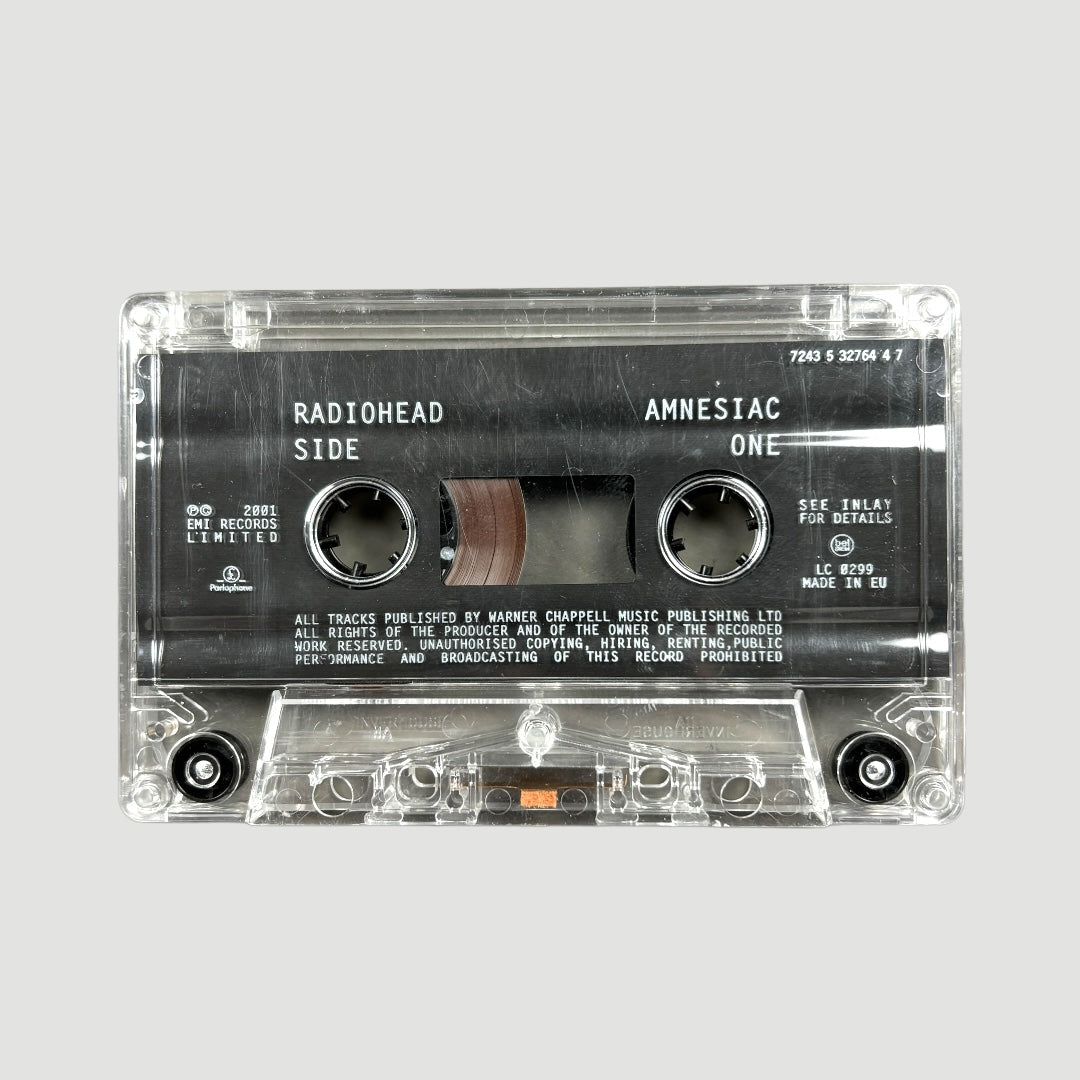 2001 Radiohead Amnesiac Cassette