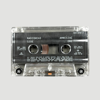 2001 Radiohead Amnesiac Cassette