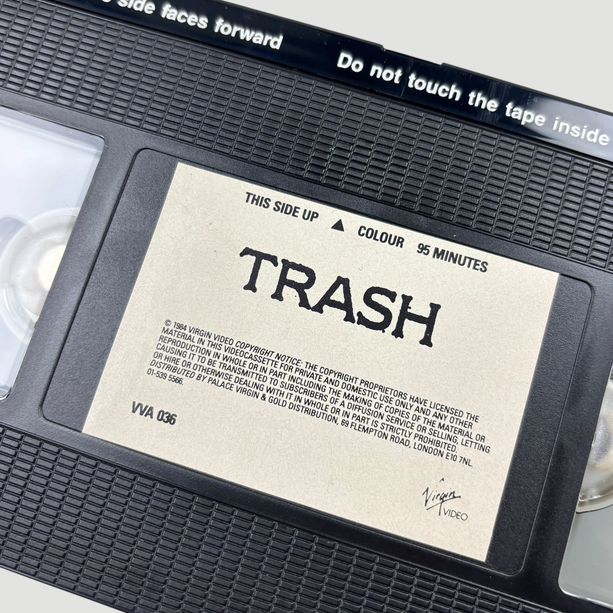 1984 Andy Warhol Trash UK VHS