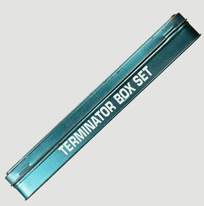 1991 Terminator T2 Metallic Boxset 2xVHS + Booklet