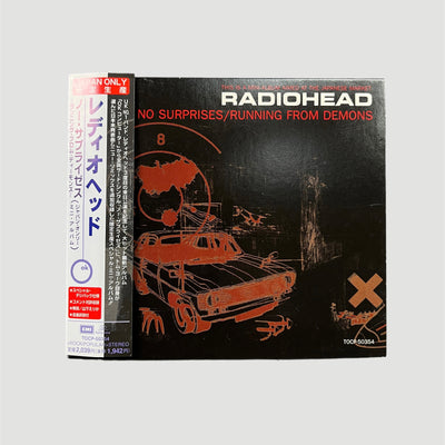 1998 Radiohead No Surprises/Running Against Demons JPN Mini Album