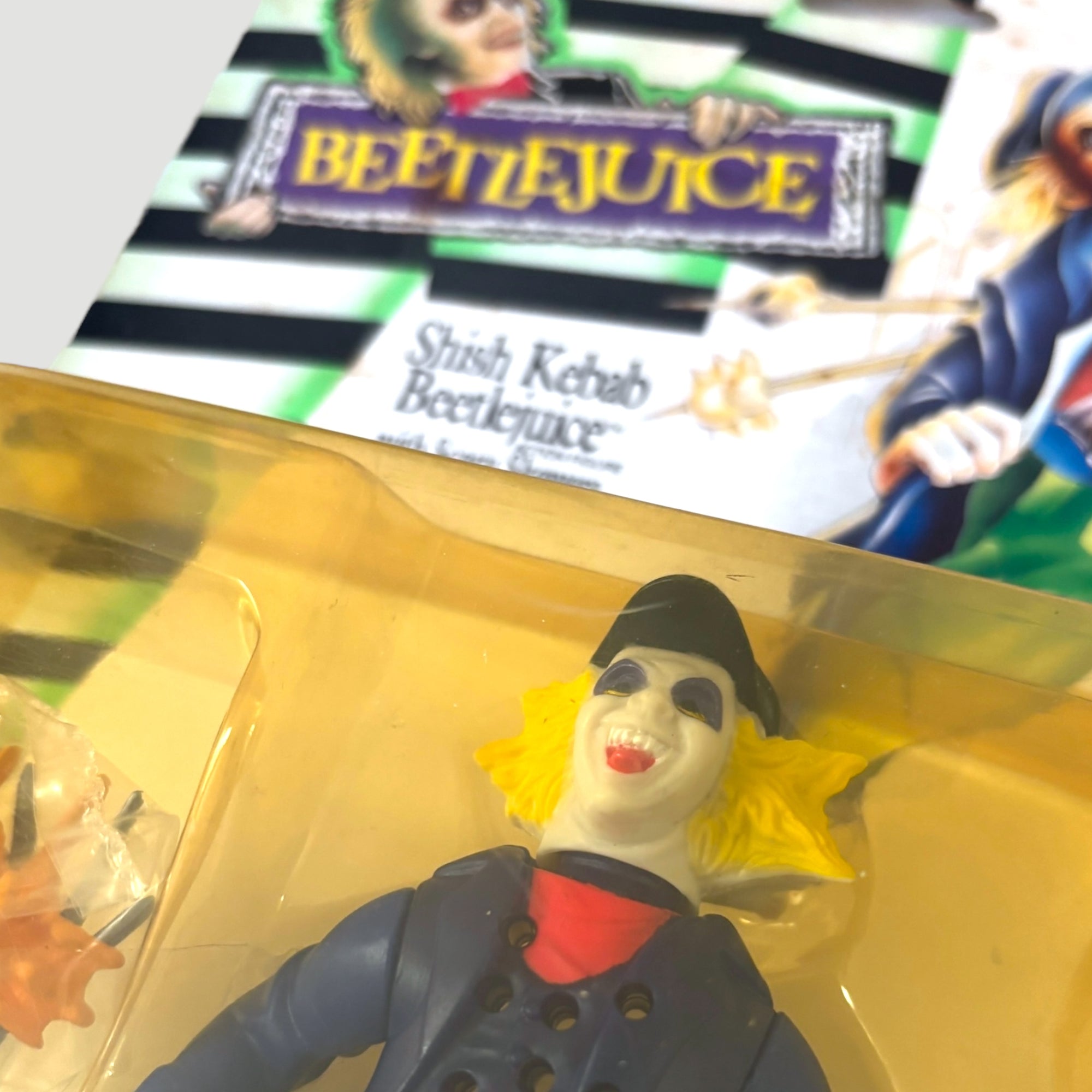 1989 Beetlejuice Shish Kebab Beetlejuice Kenner Action Figure