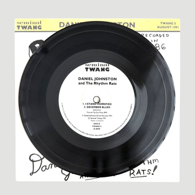 1991 Daniel Johnston & The Rhythm Rats Big Big World UK 7"
