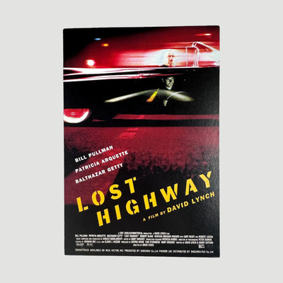 1997 David Lynch Lost Highway Japanese Postcard
