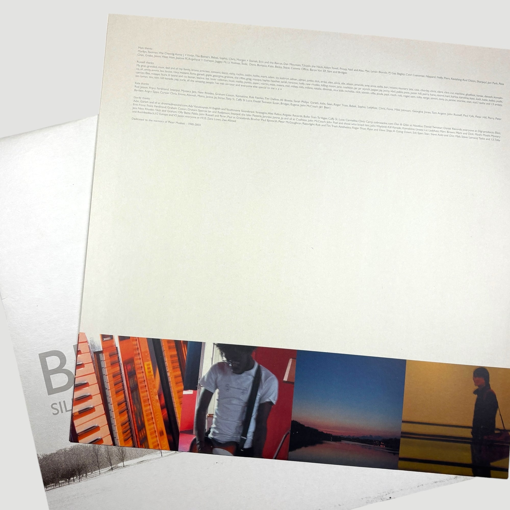 2005 Bloc Party Silent Alarm UK 1st Press LP