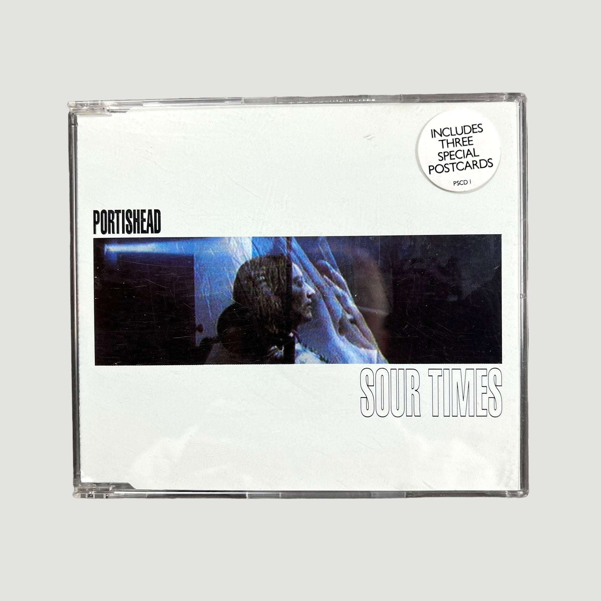 1994 Portishead Sour Times UK CD Single + 3 Postcards