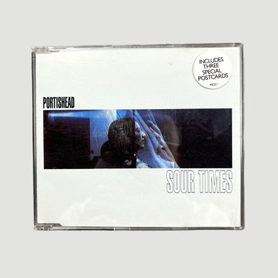 1994 Portishead Sour Times UK CD Single + 3 Postcards