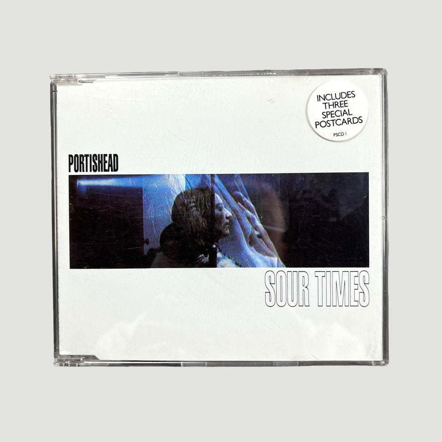 1994 Portishead Sour Times UK CD Single + 3 Postcards