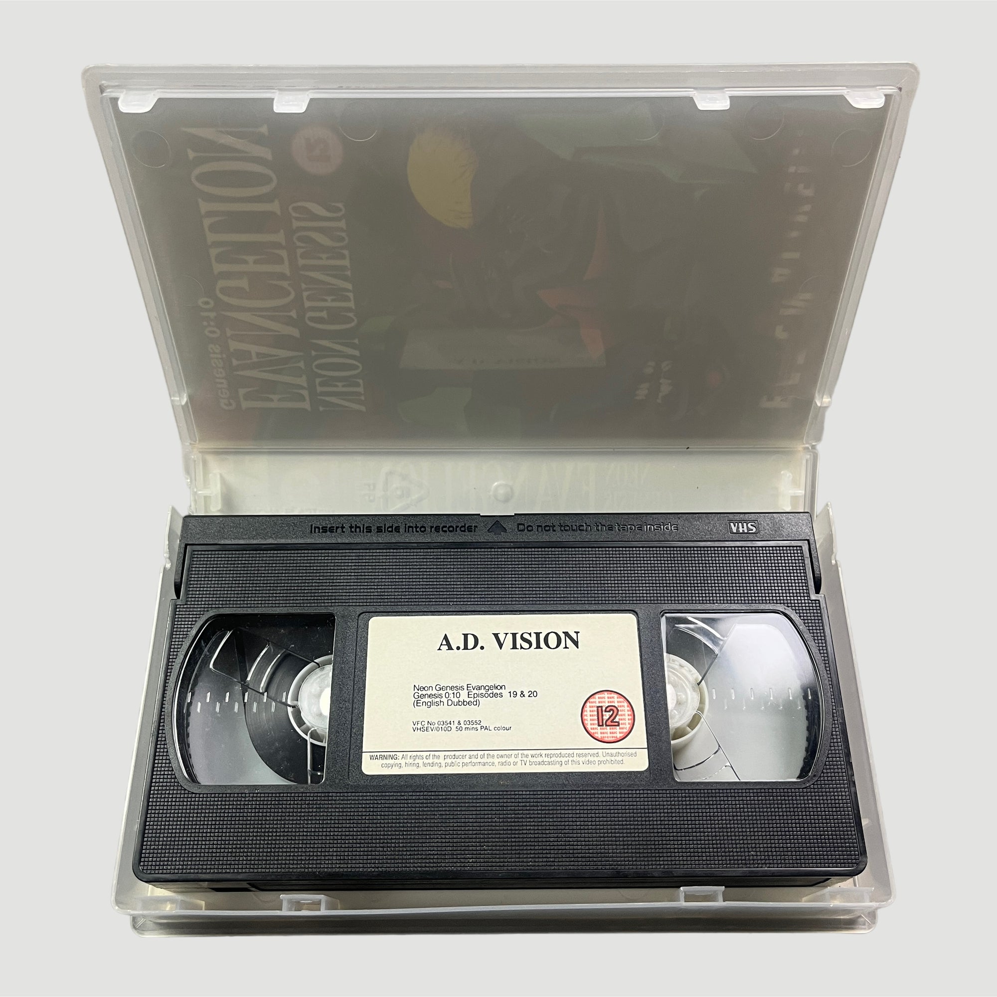 1998 Neon Genesis Evangelion Genesis 0:10 VHS