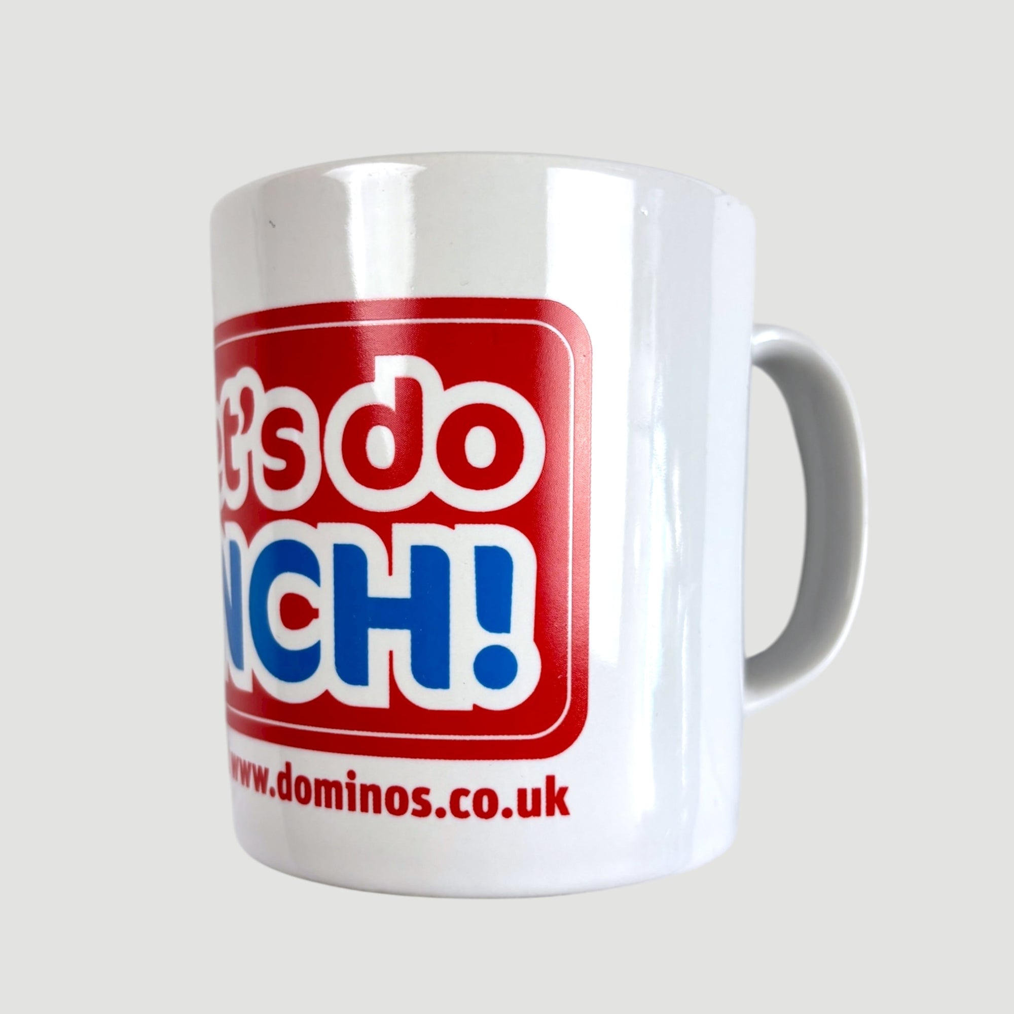 90's Domino’s Let's Do Lunch Ceramic Mug