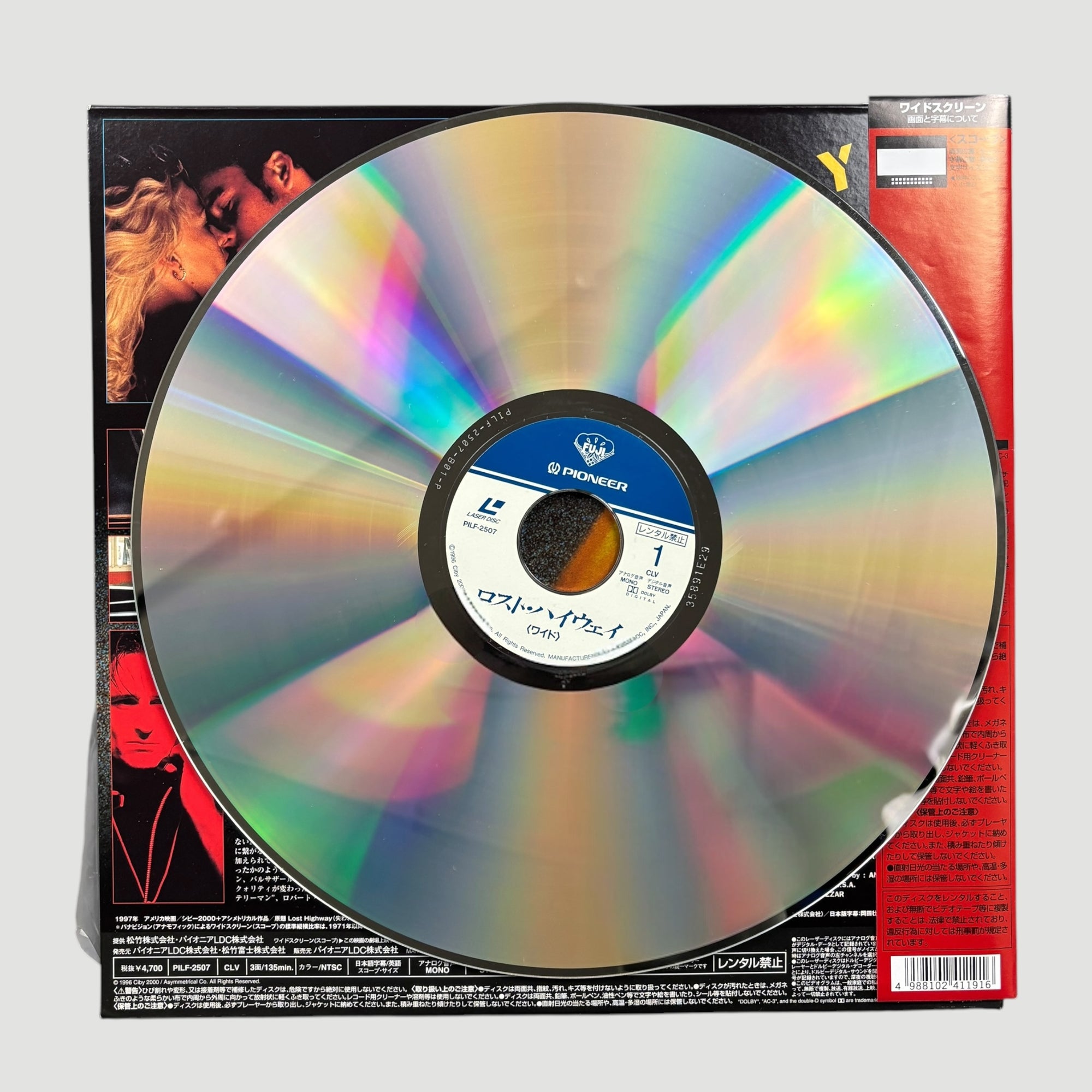 1996 Lost Highway Japanese Laserdisc