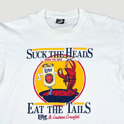 90's Suck the Heads, Drink the Beer, Eat the Tails T-Shirt