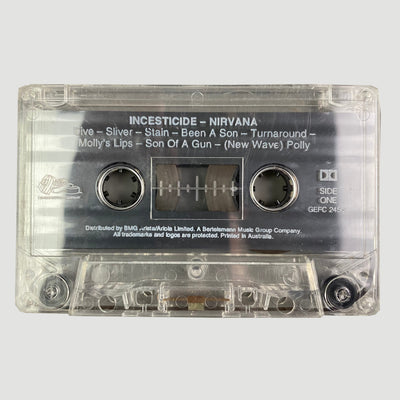 1989-1996 Nirvana 6 Cassette Album Set