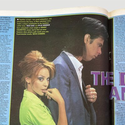 1995 NME Nick Cave & Kylie Issue