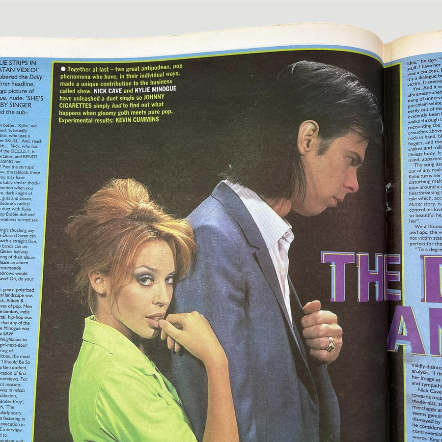 1995 NME Nick Cave & Kylie Issue