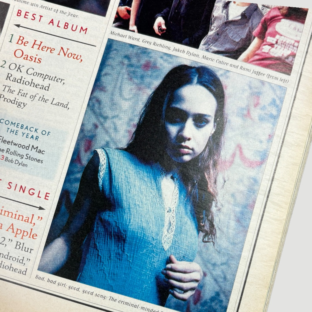 1998 Rolling Stone Fiona Apple Cover Issue