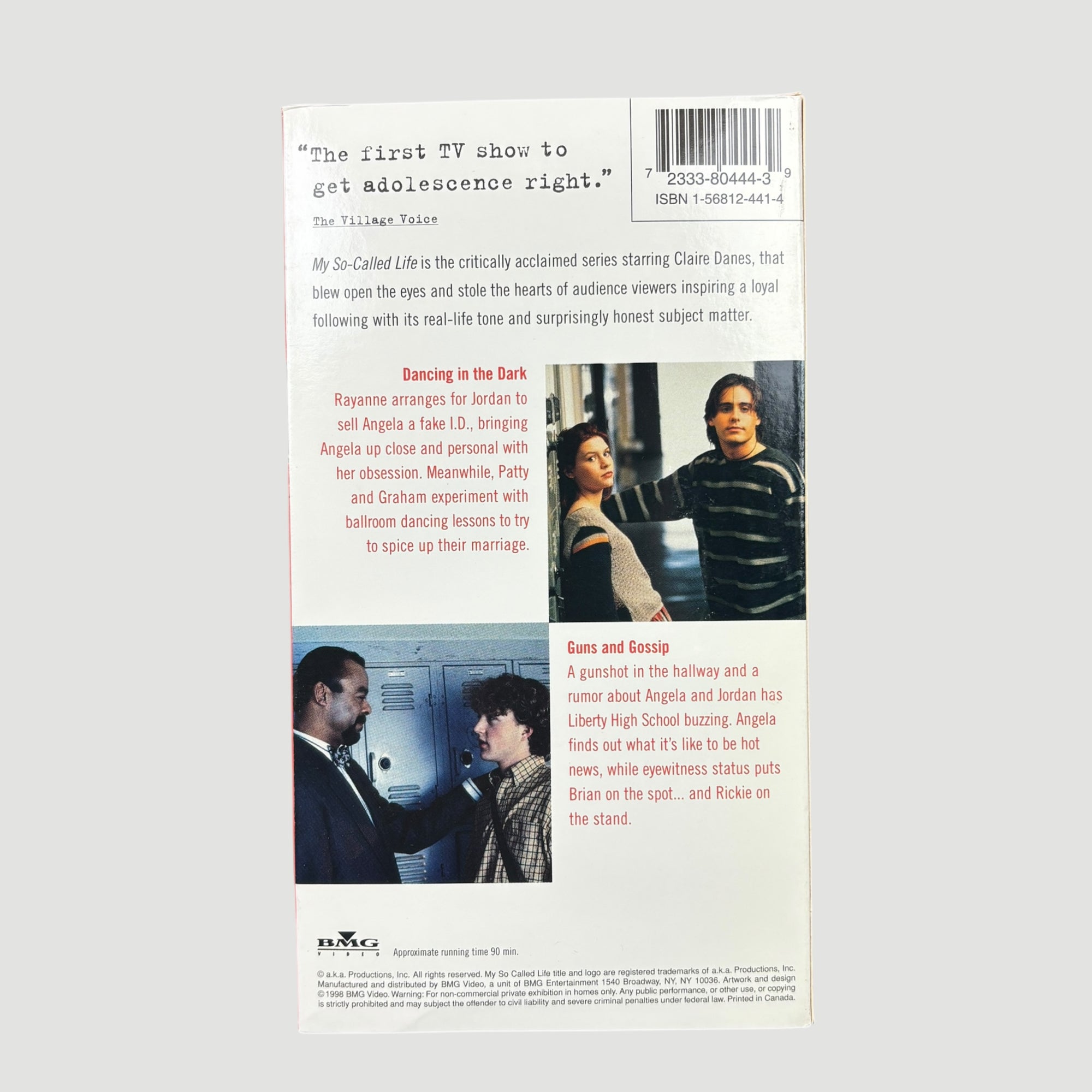 90's My So Called Life US VHS Boxset