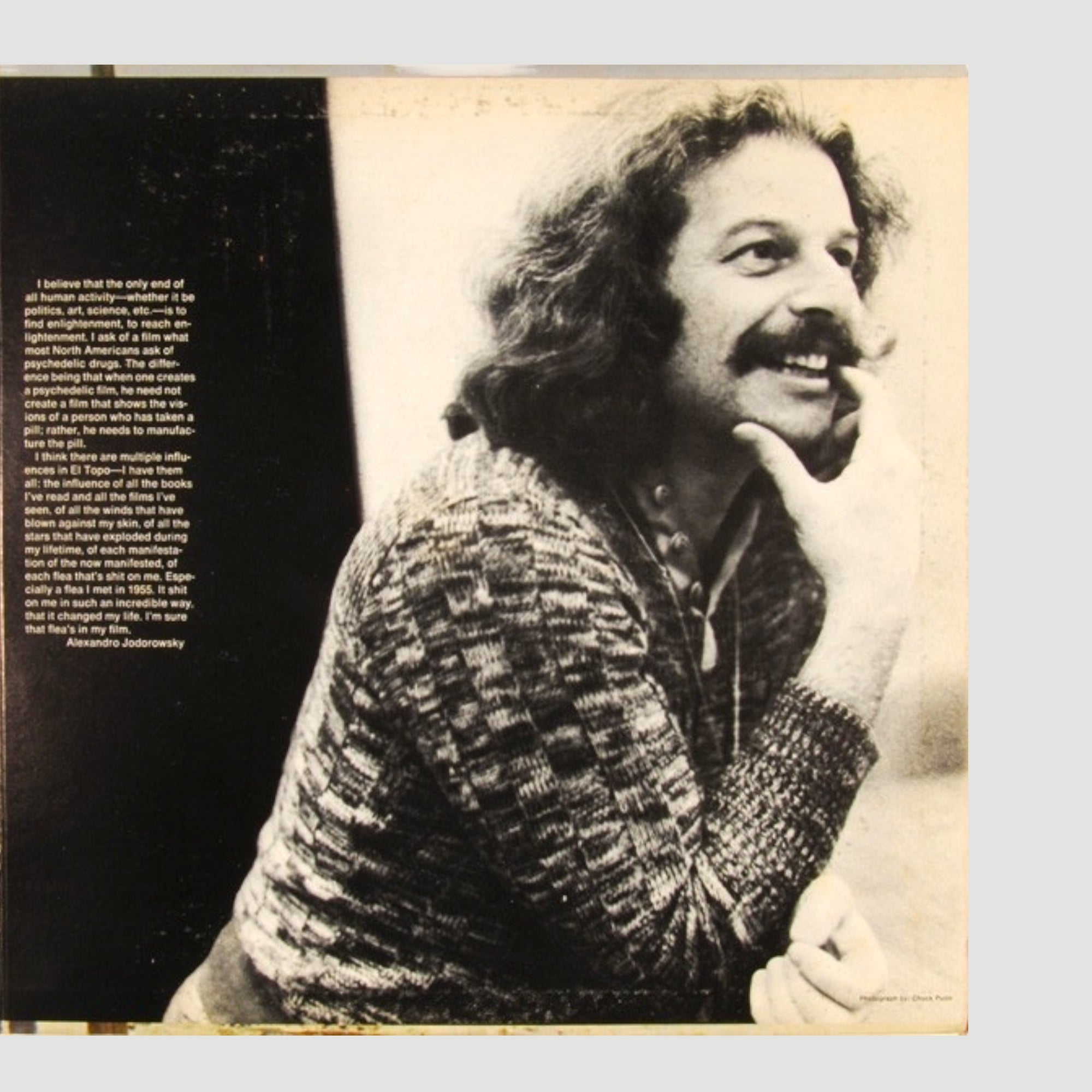 1971 Music of El Topo - Shade of Joy OST US Gatefold LP