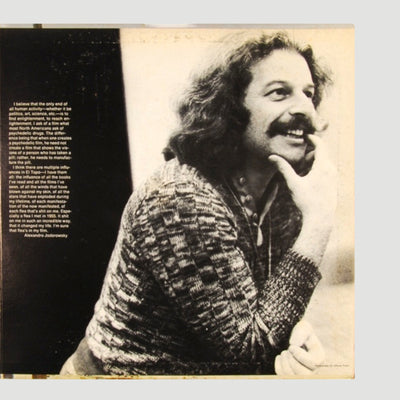 1971 Music of El Topo - Shade of Joy OST US Gatefold LP