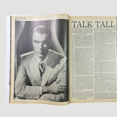 1986 Time Out Issue David Byrne Issue