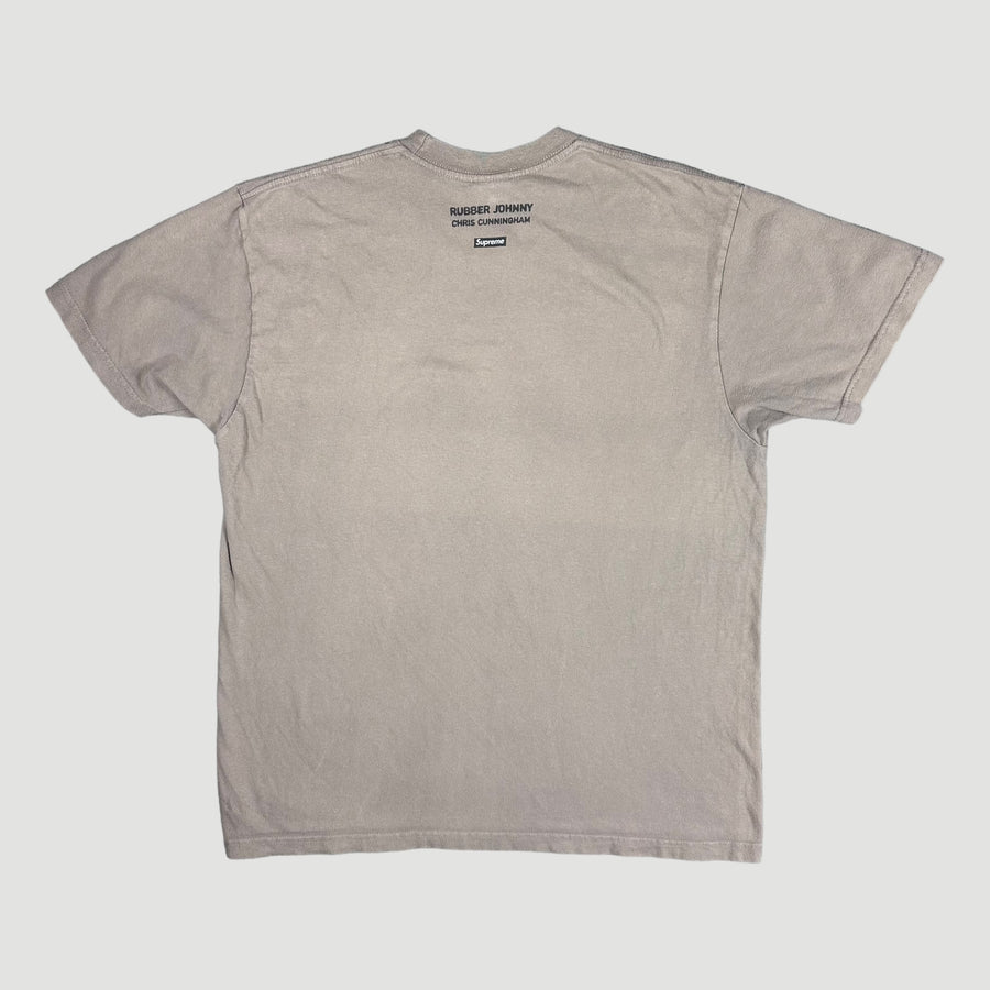 2018 Chris Cunningham x Supreme Rubber Johnny T-Shirt + Bag + Supreme Sticker
