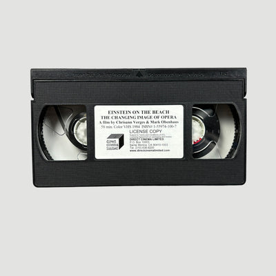 1987 Philip Glass/Robert Wilson 'Einstein on the Beach' VHS