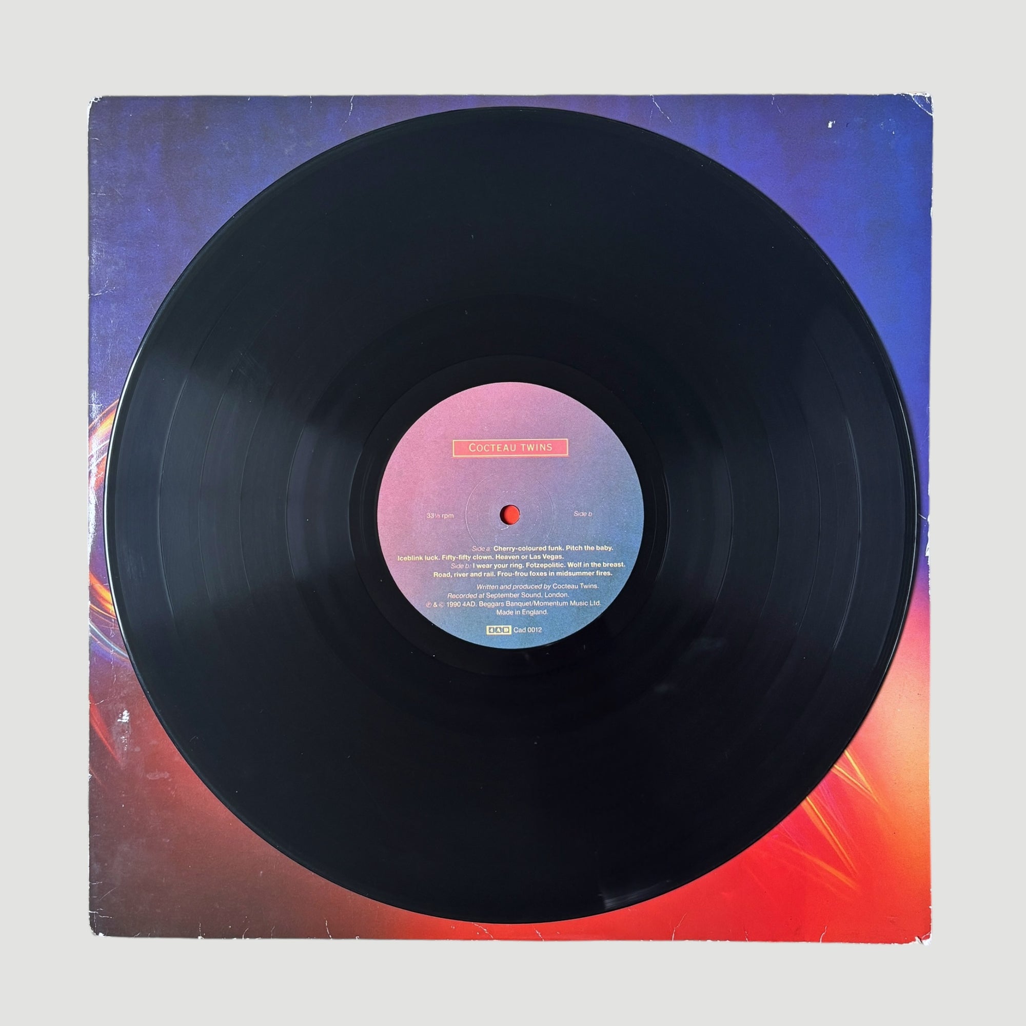 1990 Cocteau Twins Heaven or Las Vegas UK 1st Press LP