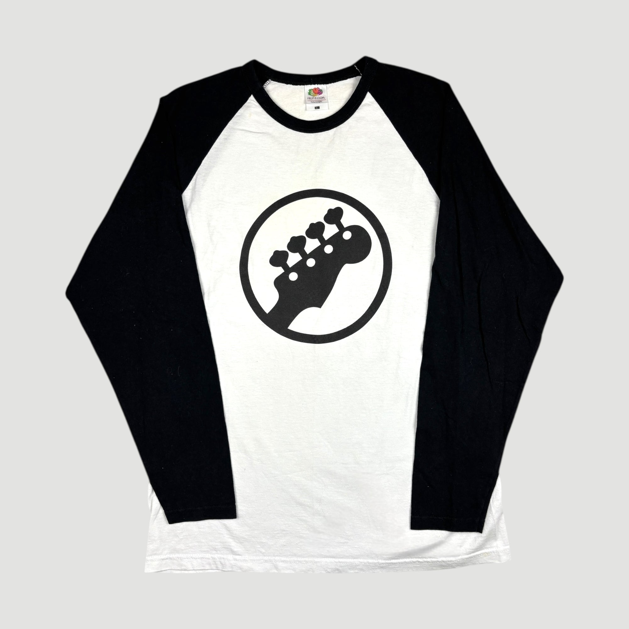 00's Scott Pilgrim Bass Guitar Raglan T-Shirt