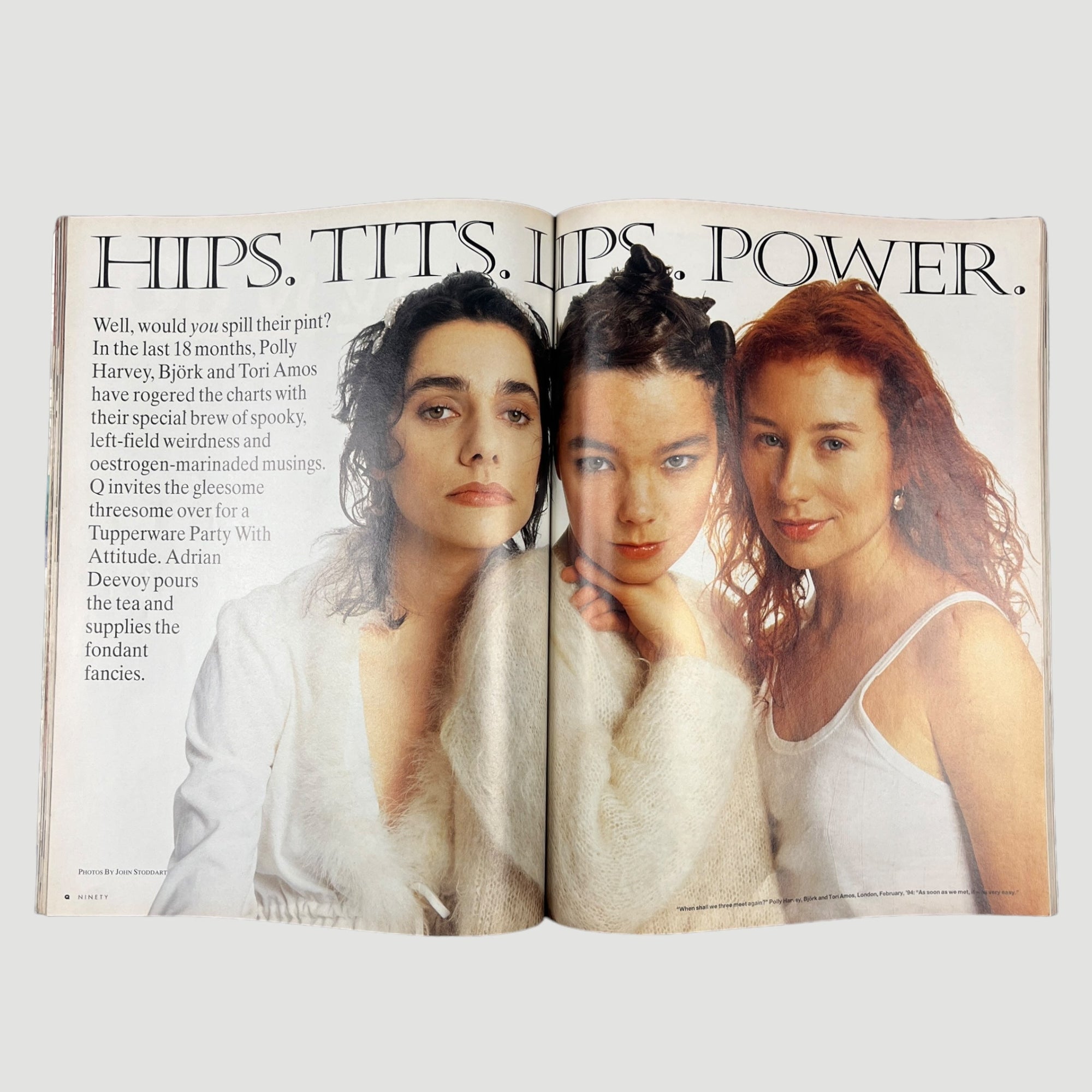1994 Q Magazine Bjork, PJ Harvey, Tori Amos Issue