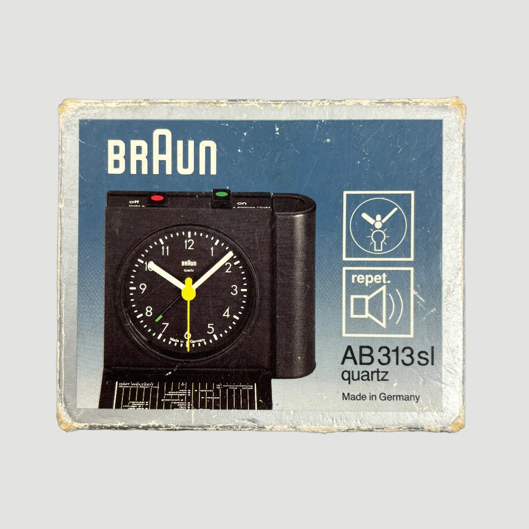 80's Braun AB313sl Travelclock (Boxed)