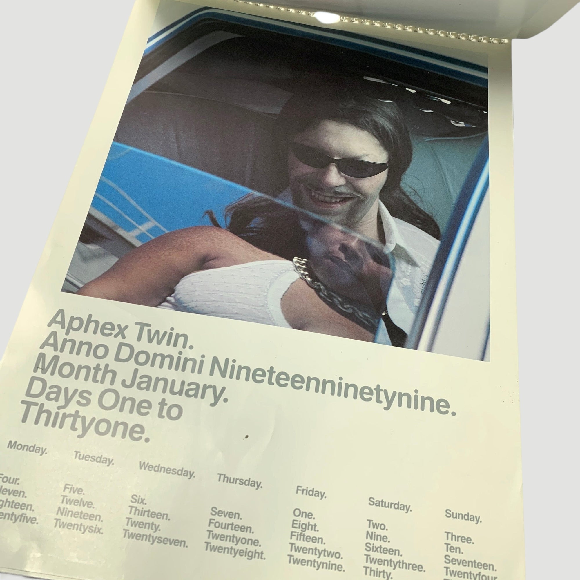 1999 Aphex Twin 'Windowlicker' Calendar