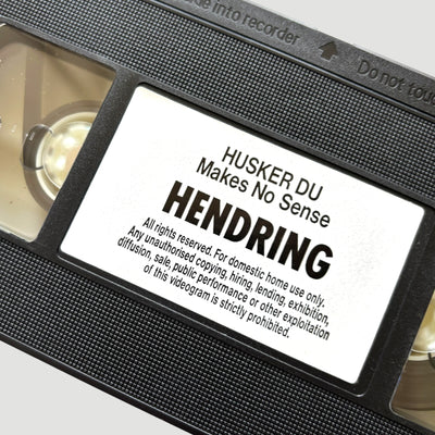 1993 Husker Du Makes No Sense UK VHS
