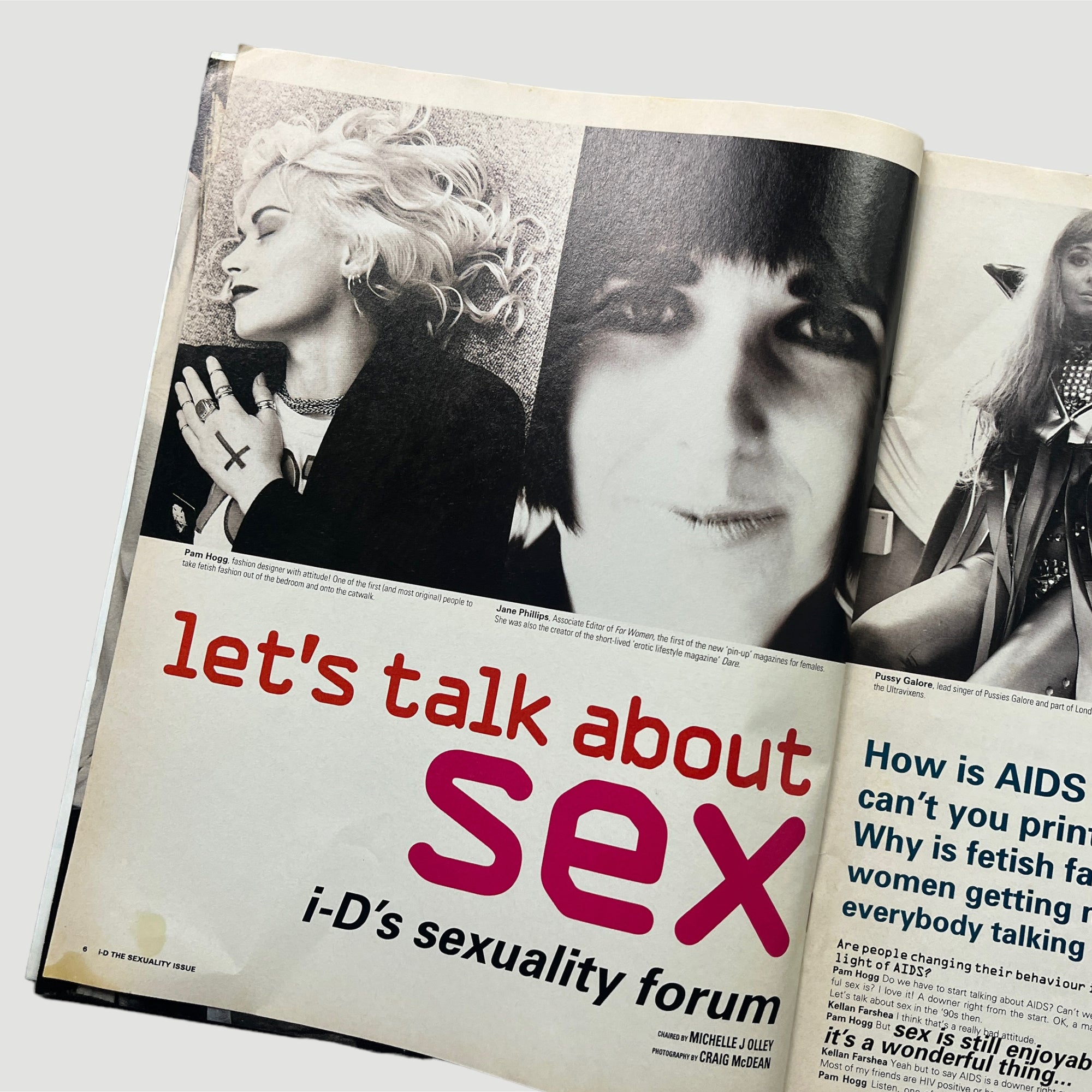 1992 i-D Magazine 'Sexuality’ Issue