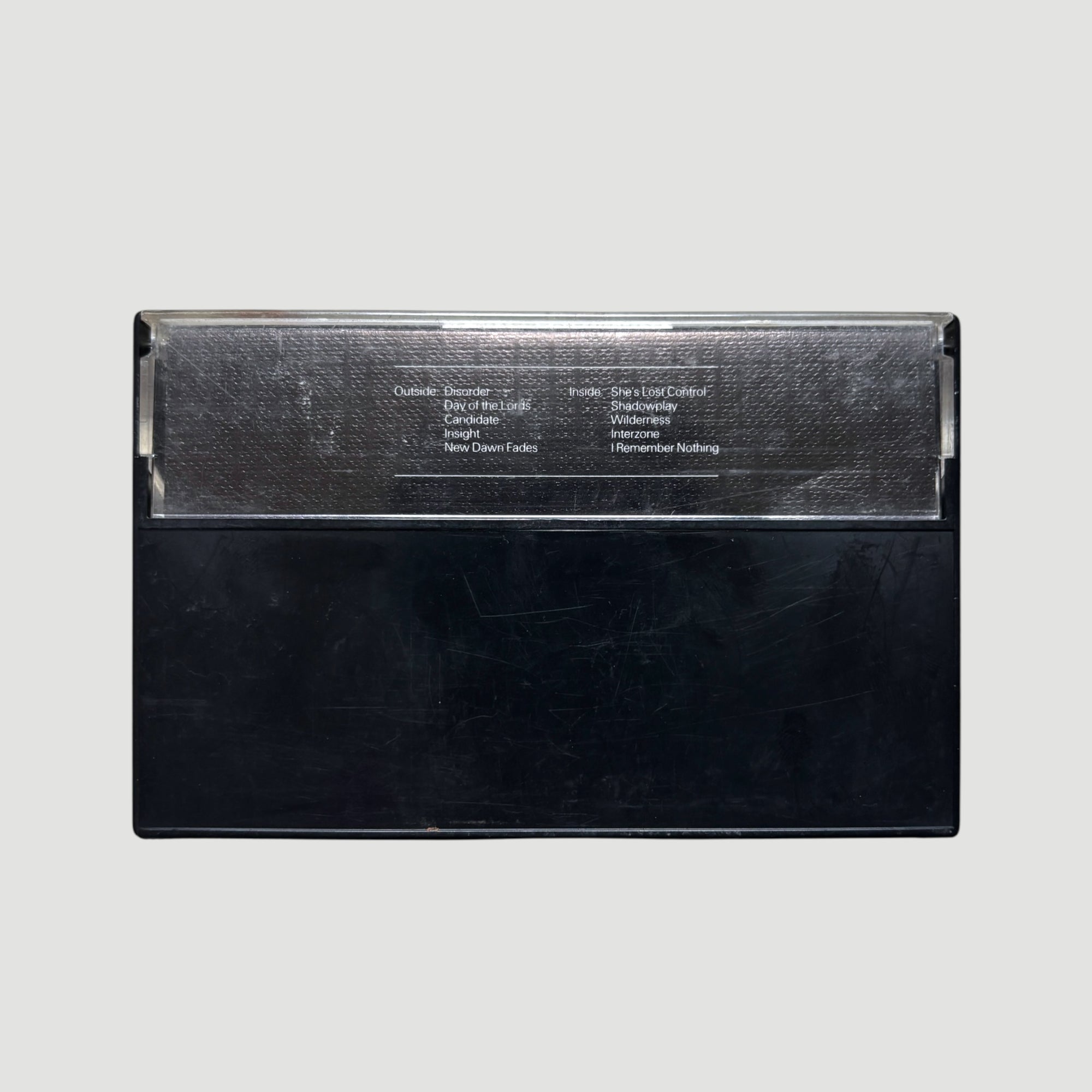 1985 Joy Division Unknown Pleasures UK Cassette